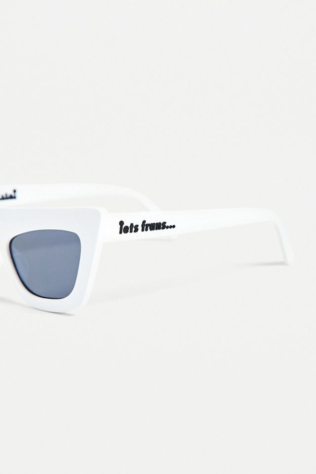 iets frans... Unisex Cat-Eye Frame Sunglasses #3