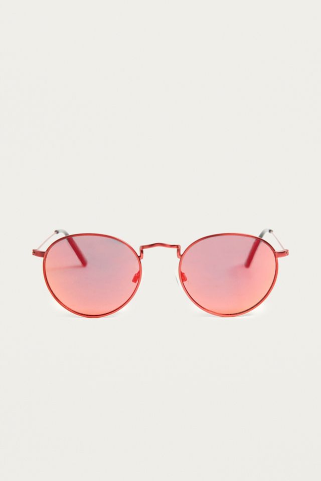 UO 'Rocco' Red Sunglasses #2