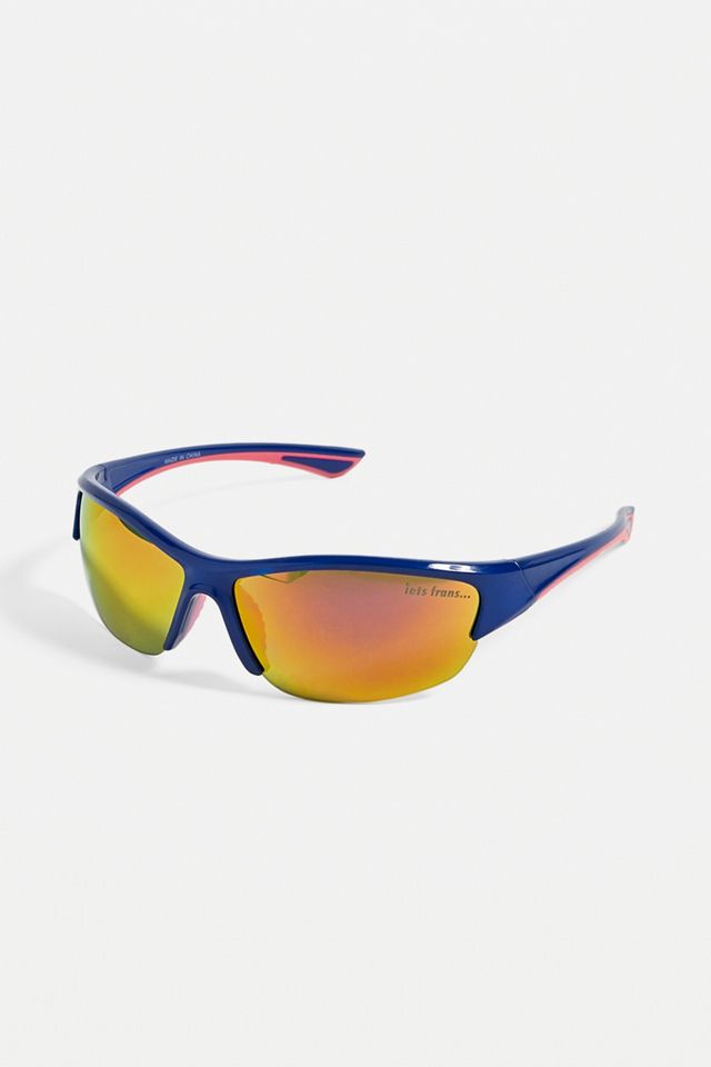 iets frans… - Lunettes de soleil Frozo roses et bleues #2