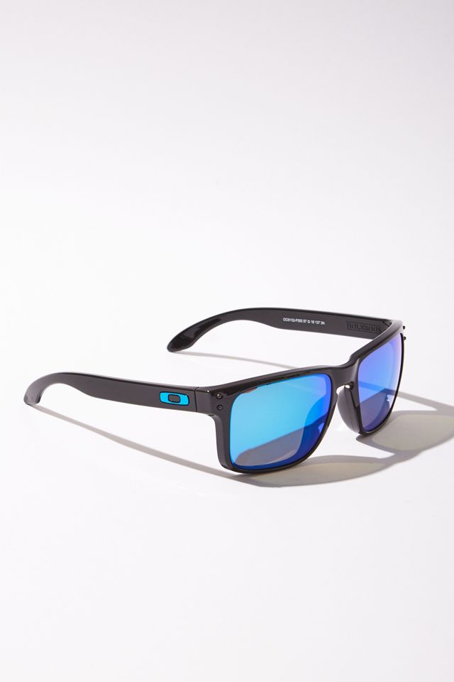 Oakley Holbrook Polished Black Prizm Sapphire Sunglasses #2