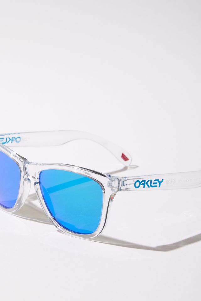 Gafas de Sol Oakley Frogskins Crystal Clear Prizm Sapphire Iridium #3