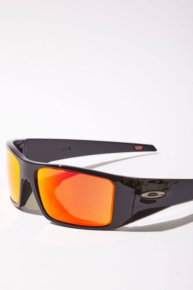 Oakley Heliostat Polished Black Prizm Ruby Sunglasses #3