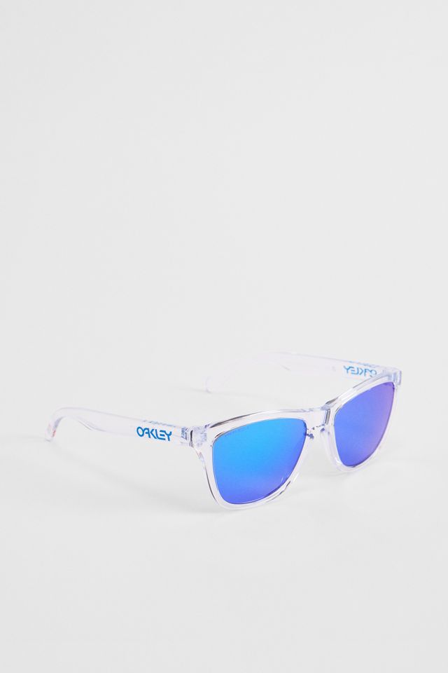 Oakley Clear Sapphire Frogskins Sunglasses #1