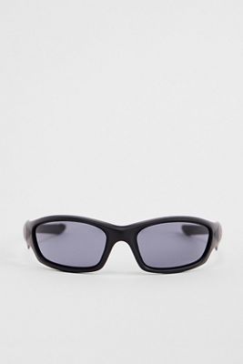 Oakley Black Straight Jacket Sunglasses