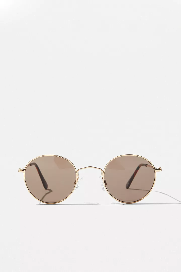 urbanoutfitters.com | UO – Sonnenbrille „Perrin“ mit braun getönten Gläsern