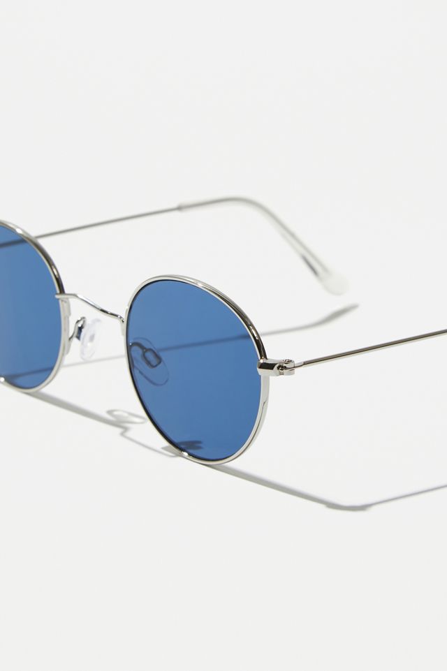 UO Perrin Blue Lens Sunglasses #3