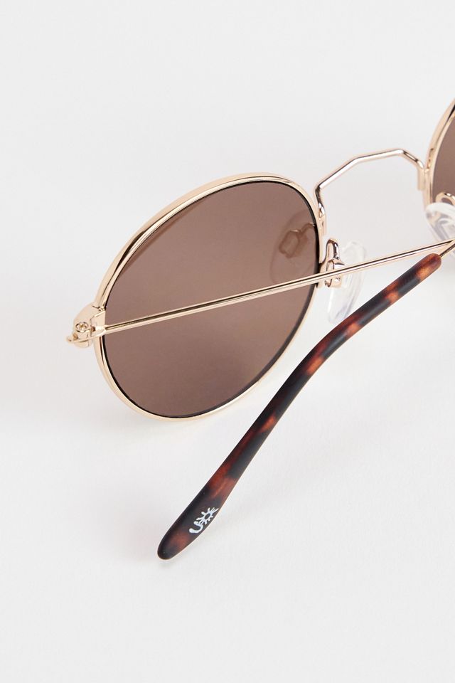 UO Brown Liam Sunglasses #1