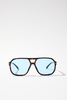 UO Frank Tortoiseshell Sunglasses - Brown at Urban Outfitters