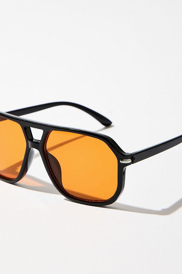 UO Frank Orange Sunglasses #1
