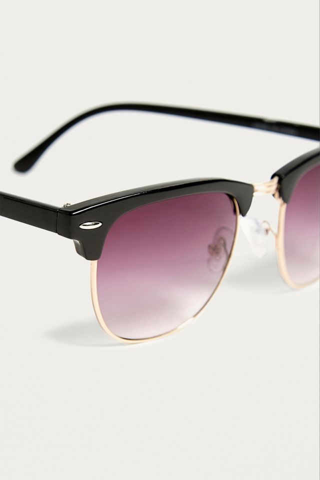 UO 'Club' Black Sunglasses #3