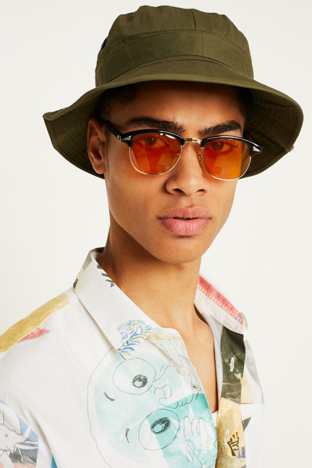Hindsight Vintage - Lunettes de soleil Austin orange #1