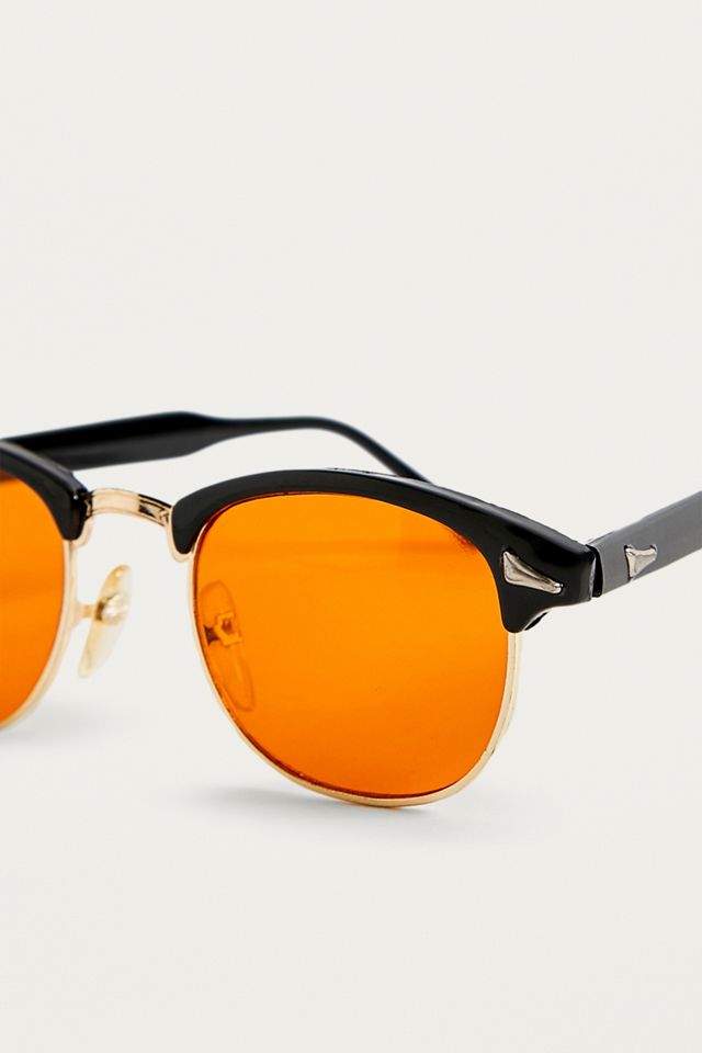 Hindsight Vintage - Lunettes de soleil Austin orange #2