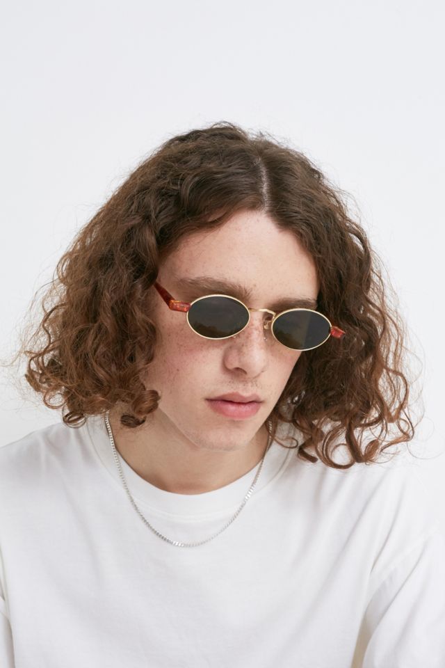 Hindsight Vintage Fox Gold Sunglasses Urban Outfitters Uk