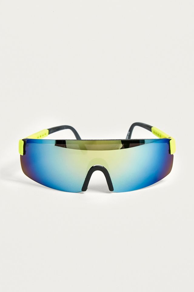 Hindsight Vintage Hunt Yellow Sunglasses #3