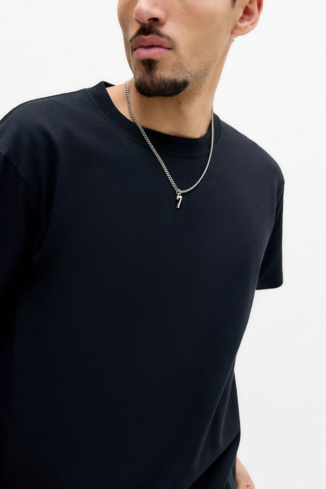 United Athle Black 6.2oz Heavyweight T-Shirt #2