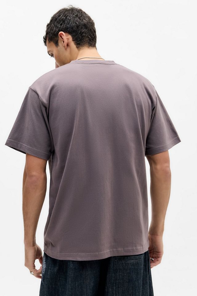 United Athle Brown 6.2oz Heavyweight T-Shirt #3