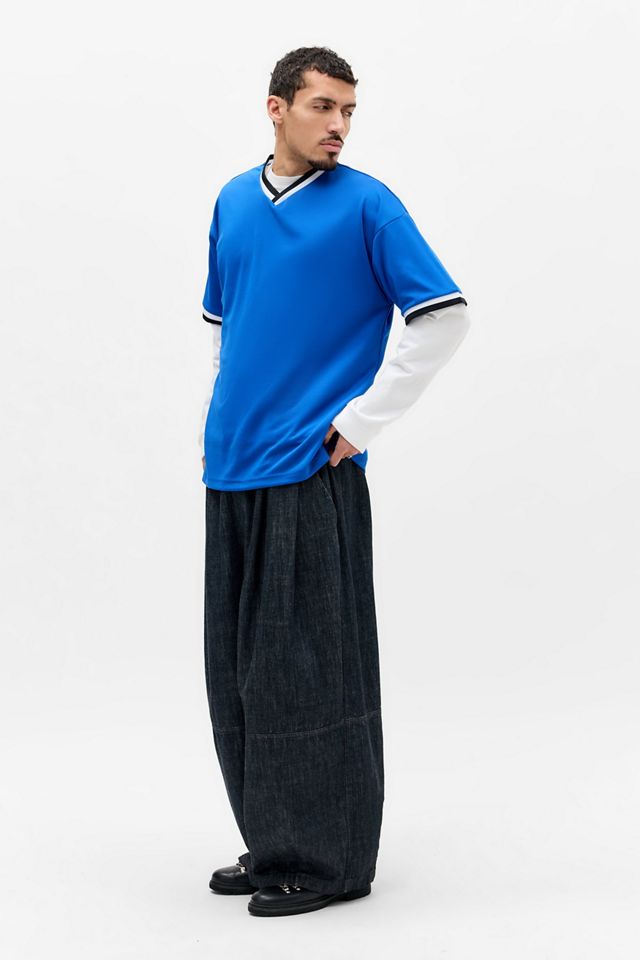 United Athle Blue Mesh T-Shirt #1