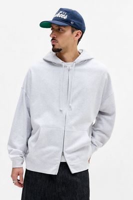 Sudadera con Capucha de Peso Pesado de Ajuste Ancho Ash United Athle