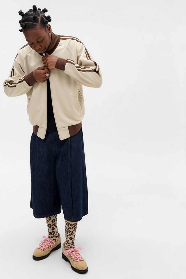 United Athle Ecru & Brown Track Jacket #5