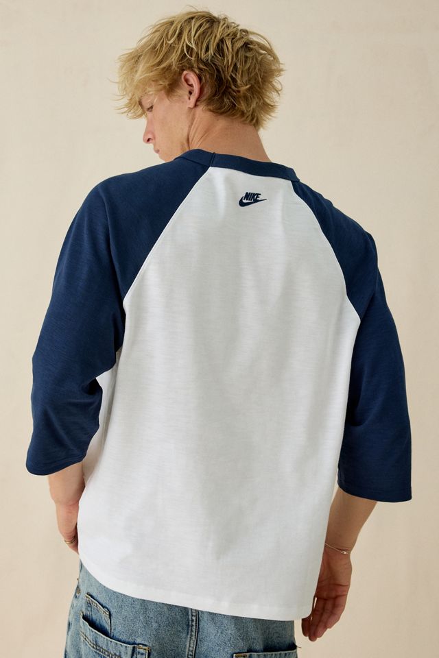 T-shirt Grafica Nike Club a Maniche 3/4 Raglan #2