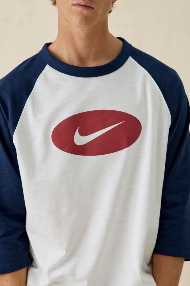 T-shirt Grafica Nike Club a Maniche 3/4 Raglan #3