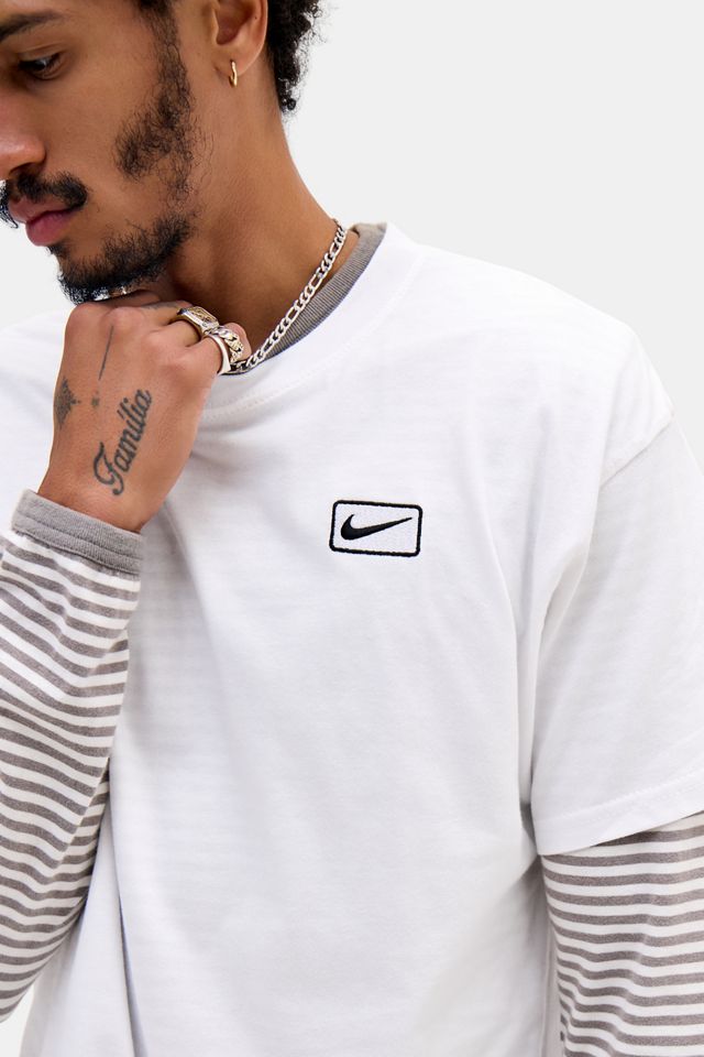 Nike White Boxy Short Sleeve Tee #1