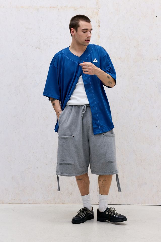 Maglia da Baseball in Rete Stadium Blu adidas #1