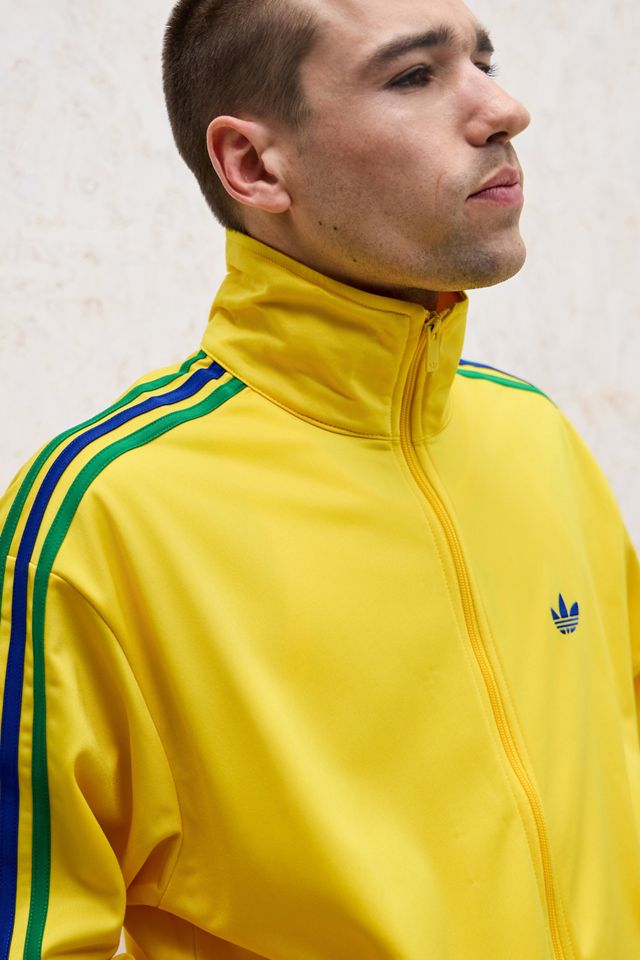 Chaqueta Deportiva con 3 Rayas Amarilla adidas Originals #2