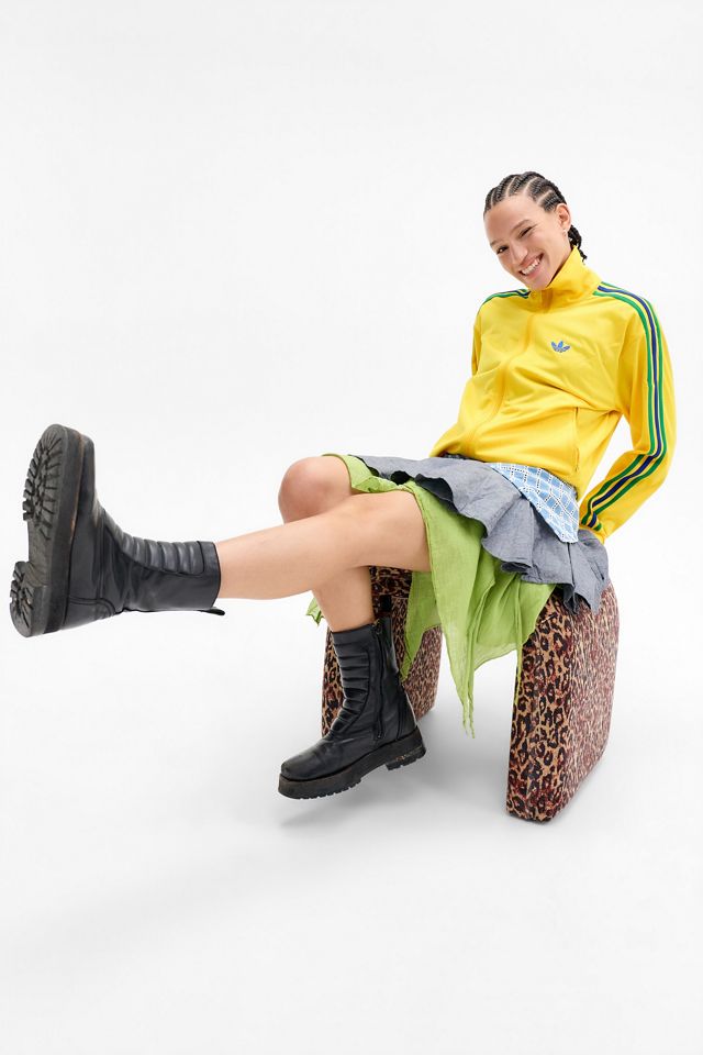 Chaqueta Deportiva con 3 Rayas Amarilla adidas Originals #5