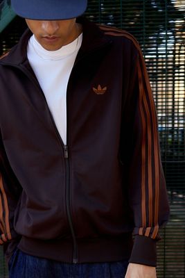 adidas Originals Brown Firebird Track Top