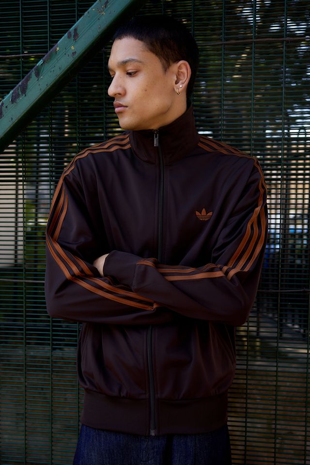 adidas Originals Braune Firebird Trainingsjacke #1