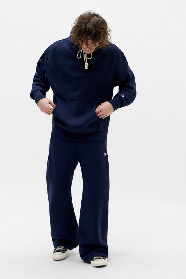 Sweat à capuche Champion Navy Reverse Weave #2