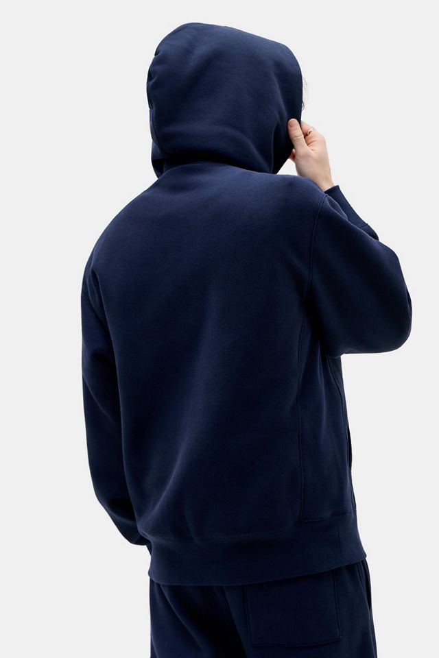 Sweat à capuche Champion Navy Reverse Weave #3