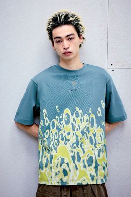 Oakley UO Exklusives Aviator Grünes Bubble Grafik T-Shirt