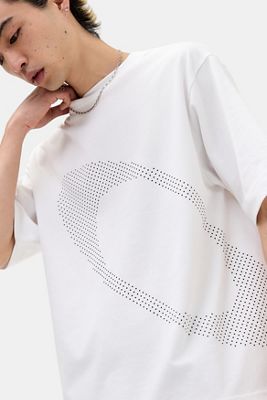 Oakley T-shirt graphique enveloppant blanc à motif d'ellipse en exclusivité UO
