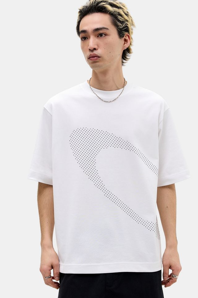 T-Shirt Oakley UO Exclusive Bianca Wraparound con Grafica Ellipse #2