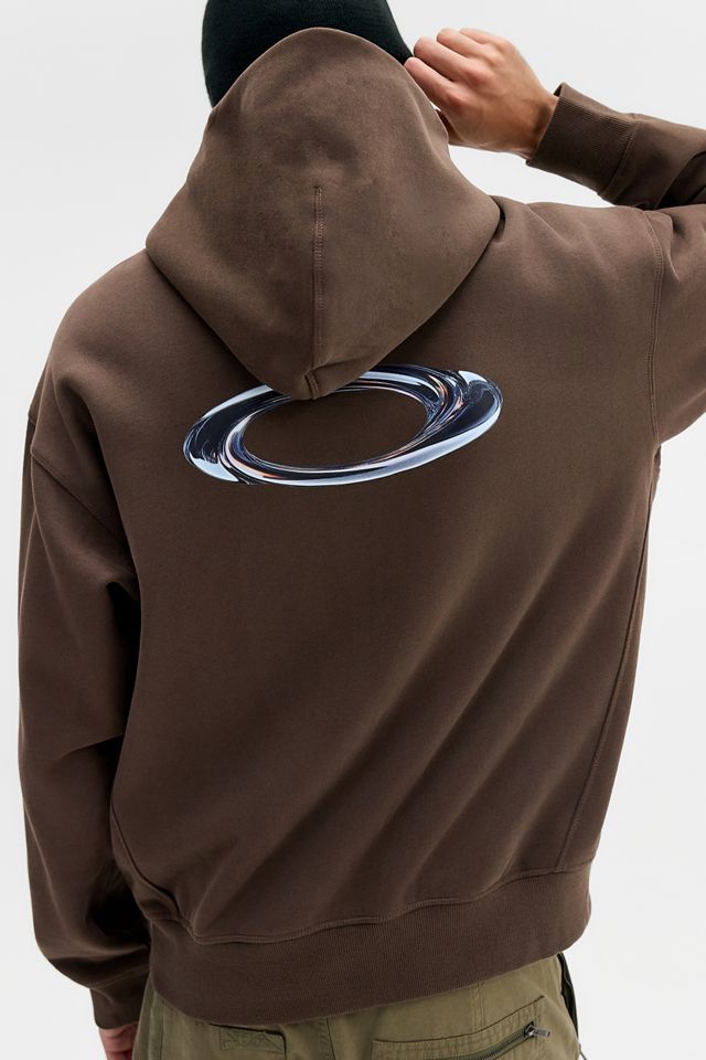 Sudadera con Capucha Water Marrón Cacao Exclusiva de UO de Oakley #3