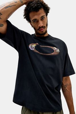 Oakley UO Exclusive White Frogskin Ellipse Graphic Tee
