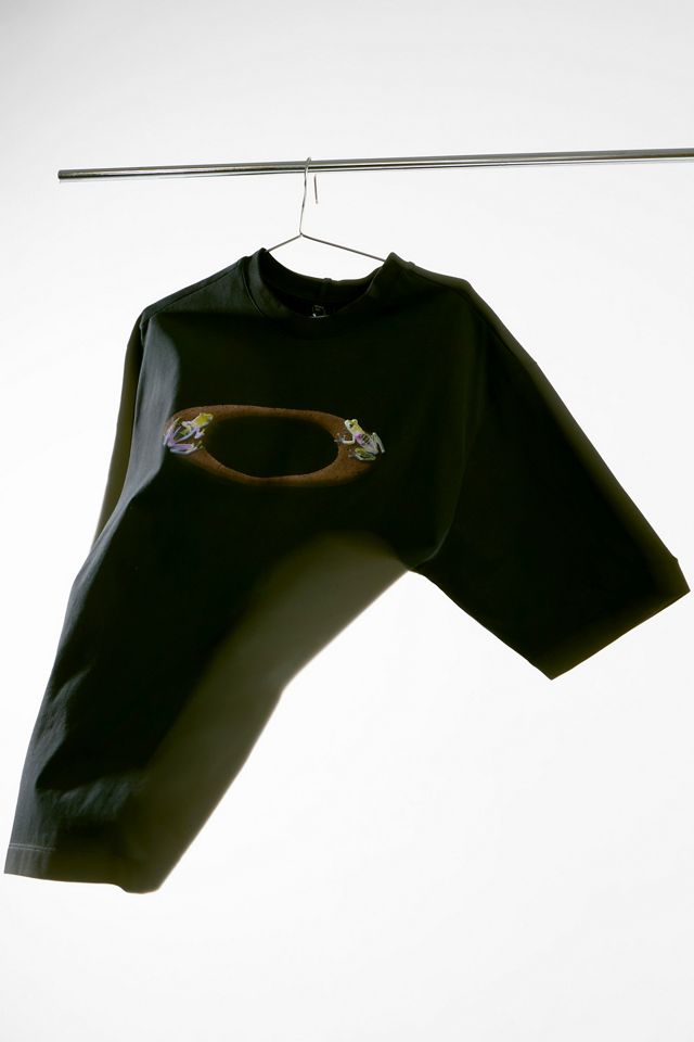 Oakley UO Exclusive White Frogskin Ellipse Graphic Tee #2