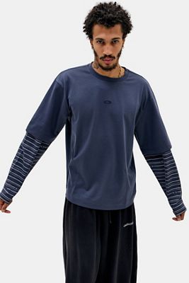 Oakley UO Exklusives Graphit Ellipse Doppellagiges T-Shirt