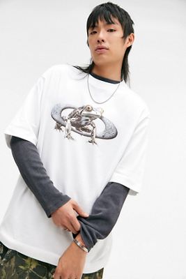 Oakley UO Exclusive White Frog Ellipse T-Shirt