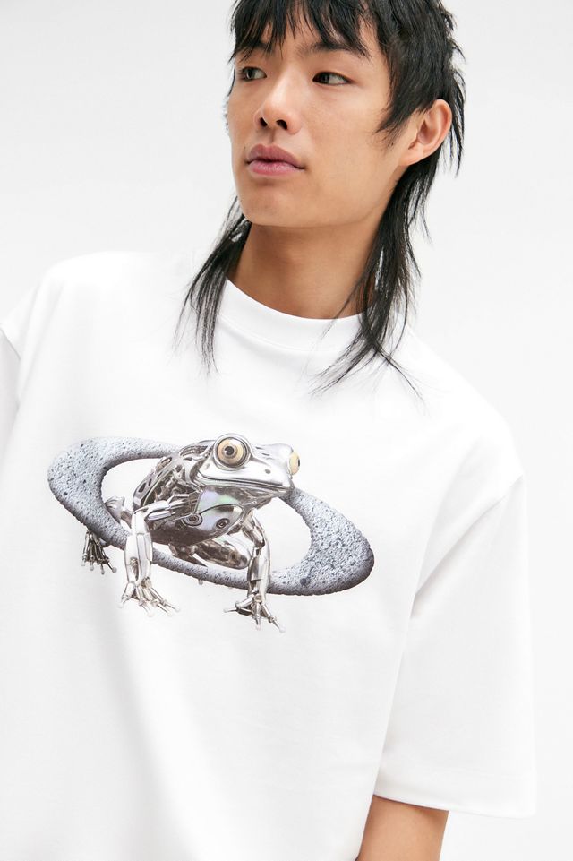 Camiseta Oakley UO Exclusiva White Frog Ellipse #4