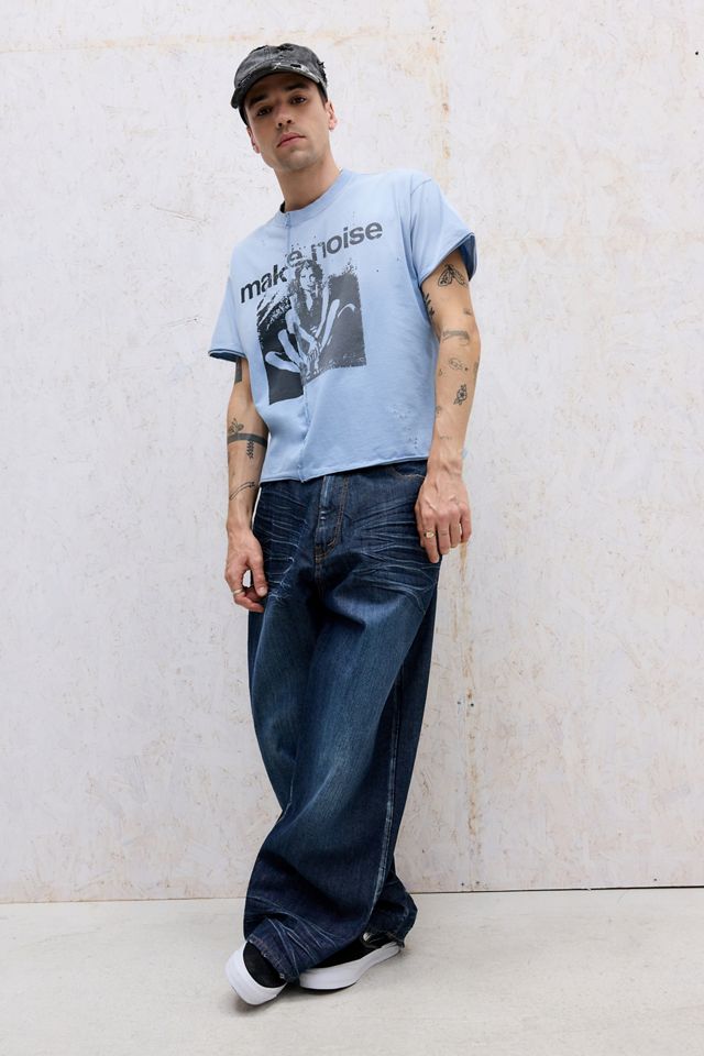 T-Shirt Spliced Make Noise Jaded London #1