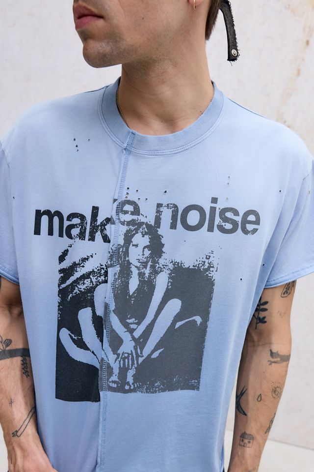T-Shirt Spliced Make Noise Jaded London #2
