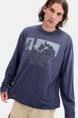 T-Shirt Rilassata Angel Of Sorrow Blues Jaded London