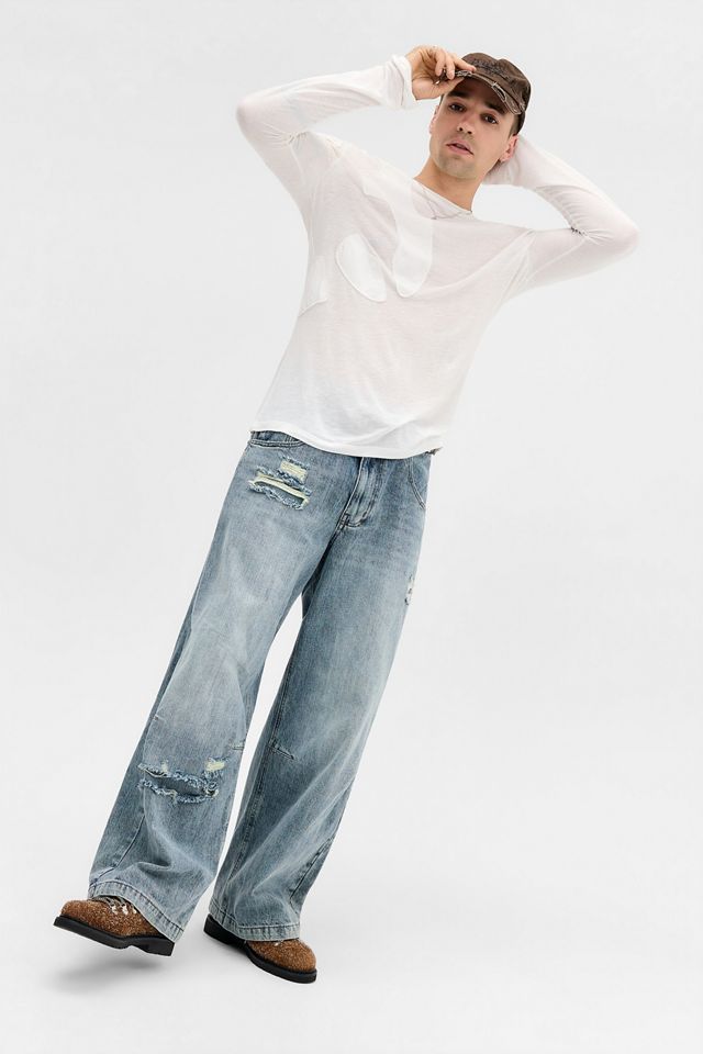 Jaded London 13 Applique Linen Top #2