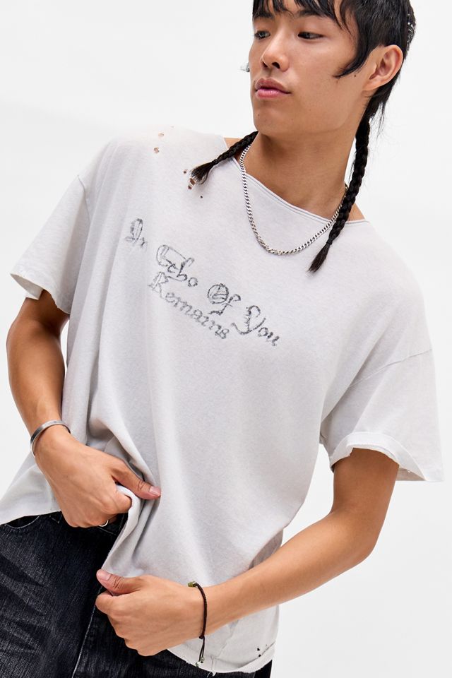 Jaded London Echo Bitten Cropped T-Shirt #1