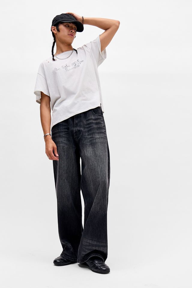 Jaded London Echo Bitten Cropped T-Shirt #2