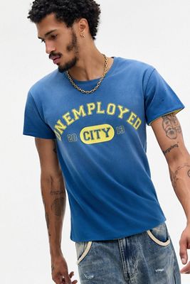 Camiseta Gráfica Reversible Estilo Varsity Jaded London