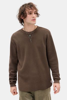T-shirt décontracté à manches longues Levi's Brown Maitake